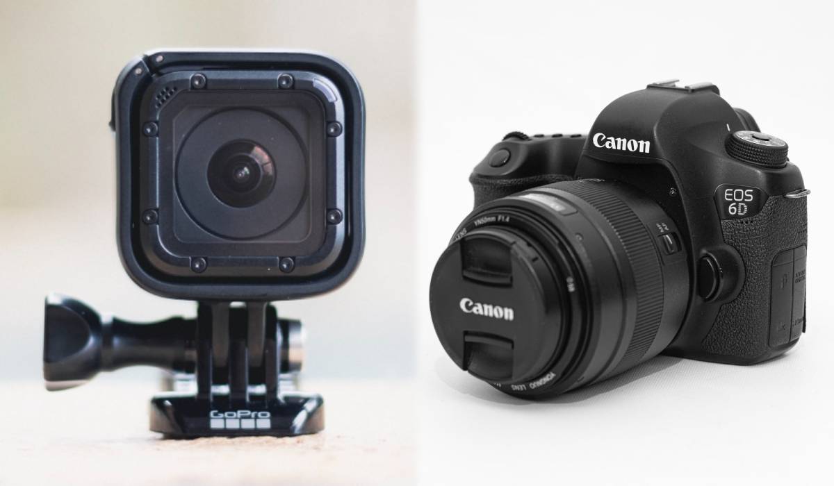 GoPro vs DSLR. Which is a better travel camera? - TheShopBay